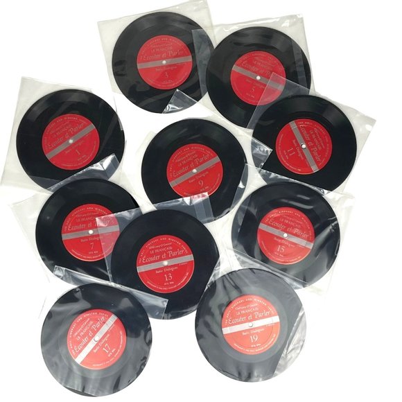 Holt, Rinehart & Winston Ecouter et Parler Vintage French Records 1962 10-Pc. Se - Picture 3 of 5